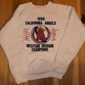 1986 Angels Crewneck Swearshirt